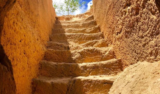 Tomb stairs