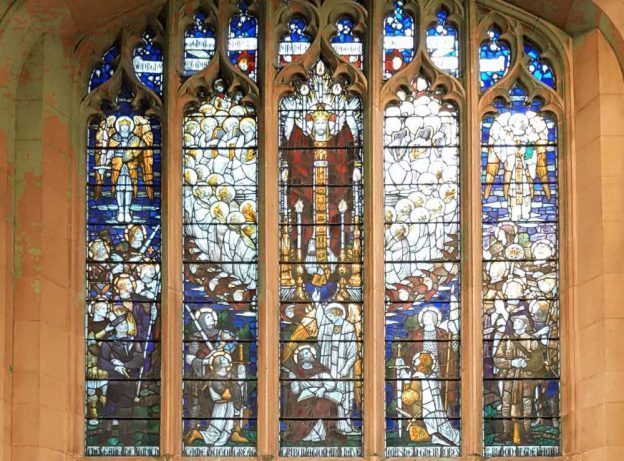 Christ the King church window