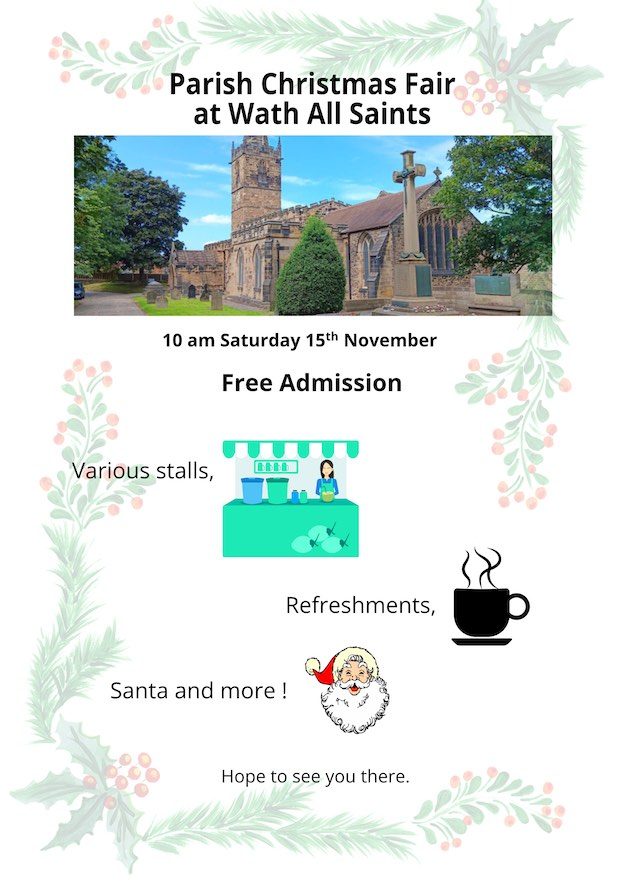 Christmas Fair Wath upon Dearne 2025