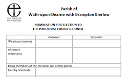 PCC Nomination form